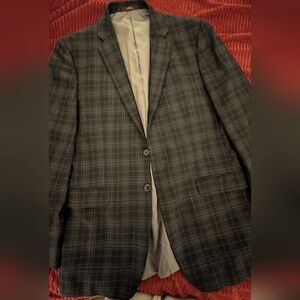 Joseph Abboud black and gray sport coat